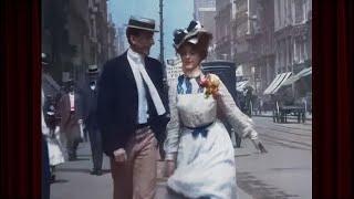 New York c.1899 Restored To Life in Amazing Footage