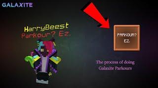 The Process of Galaxite Parkour