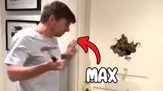 Max Verstappen Breaks Door to Rescue His Cat