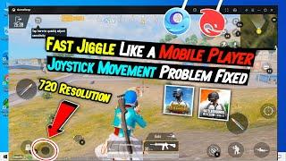 How to Fix Slow Joystick Movement and Jiggle PUBG Emulator  Improve Jiggle and Movement In 720p