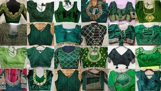 green colour blouse back neck designsgreen blouse designblouse ki designblouse design#backneck