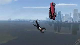 GTA 4 Cliff Drops & Jumps GTA 4 CrashesRagdolls #4