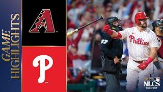 D-backs vs. Phillies NLCS Game 2 Highlights 101723  MLB Highlights