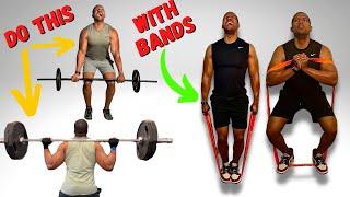 Can I do Squats and Deadlifts with Resistance Bands?