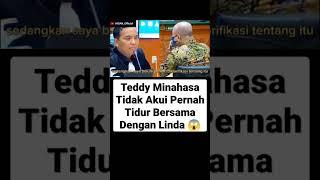 Teddy Minahasa Tak Akui Pernah Tidur Dengan Linda Pujiastuti #shorts #teddyminahasa #lindapujiastuti