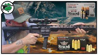 Sterling 9mm 115gr FMJ Ammo Test Hammer  Striker  Carbine