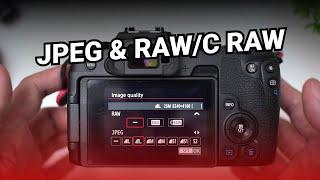 Cara Aktifkan JPEG dan RAWCRAW di Kamera Canon EOS RP