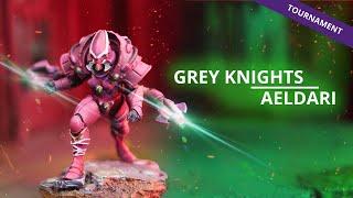Aeldari vs Grey Knights - A 10th Edition Warhammer 40k Battle Report