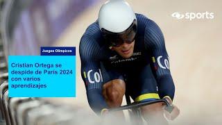 Cristian Ortega y un debut notable en el ciclismo de pista olímpico - Juegos Olímpicos de París 2024