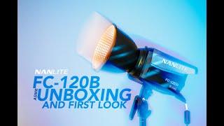 Unboxing ASMR and first look at Nanlites FC-120B Bi-Color LED Spotlight