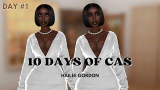 10 Days Of CAS with Me  Hailee Gordon   Sims 4 2024