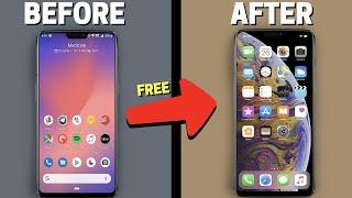 How to Turn Android into an iPhone 14 pro COMPLETELY no root
