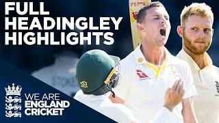 Full Test Highlights  England v Australia - Headingley Test  Third Specsavers Ashes Test 2019