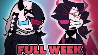 FRIDAY NIGHT FUNKIN EVIL Boyfriend VS Sarvente Ruv Selever n Razasy FULL WEEK ROUND 2