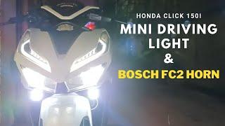 Honda Click Firefly MDL V2 and Bosch FC2 Horn