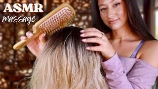 ASMR Giving You A Head Massage  Head Tingles & Scalp Scratching For Sleep