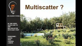 MULTI-SCATTER USE IN 3DS MAX VRAY NEXT