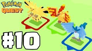 ALL LEGENDARY POKEMON COOKING - Pokemon Quest Part 10 Switch IOS Android