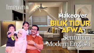 Makeover Bilik Tidur Afwa Sentuhan Modern English