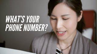 How to say your phone number in Japanese  #JLPT N5 Level  Two minute Tuesday #8