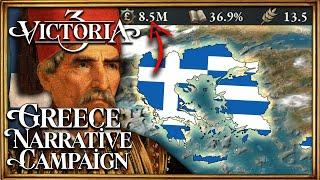 Actually Making A Modern Byzantine Empire  Victoria 3 Greece Byzantium Narrative RP Campaign #1