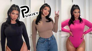 SKIMS count your days.....  Pumiey Try-On Haul & Review