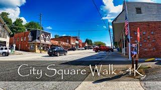 Clayton Georgia - City Square Tour - Walking USA