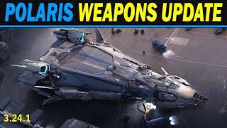 Star Citizen Polaris is getting more weapons & a point defense system