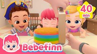 Pat a cake and colorful fruit juice +more  Bebefinn Sing Along2  Nursery Rhymes & Kids Songs