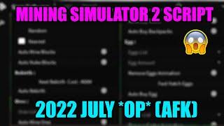 MINING SIMULATOR 2 SCRIPT *OP* 2022 JULY