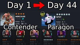 This Is The Story Of How I Became Paragon In 44 Days Without Spending Marvel Contest Of Champions