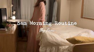 500 a.m. Getting up at dawn to start the day Morning Routine of living alone in Japan VLOG