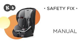 How to install the Kinderkraft SAFETY FIX 9-36 kg car seat. How To Video  Tutorial