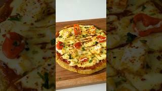 दुनिया का सबसे हेल्थी पिज़्ज़ा बिना चीज़ बिना मैदा #PizzaRecipe #HealthyPizza #Shorts #Pizza