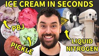 Making 11 Liquid Nitrogen Ice Cream Flavors That Shouldnt Exist