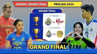 Jadwal Final Proliga 2024 - Grand Final Proliga - Jakarta BIN vs Elektrik PLN - Proliga Live Moji