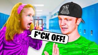 9 YouTubers Vs HATERS IN REAL LIFE Unspeakable PrestonPlayz & LankyBox