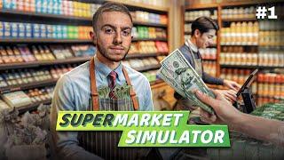 J’ARNAQUE TOUT LE MONDE EN TANT QUE CAISSIER   SuperMarket Simulator