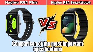 Haylou RS4 Plus VS Haylou RS4 SmartWatch Comparison