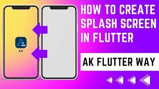 How to Create Splash Screen in Flutter