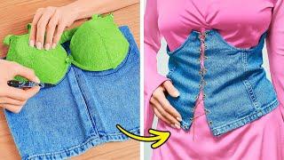 Easy Sewing Hacks to Save Your Old Clothes & Money ️