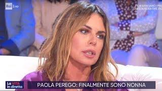 Paola Perego finalmente sono nonna - La vita in diretta 02102019