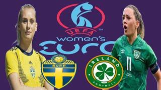 Ireland vs Sweden - womens Euro Qualification