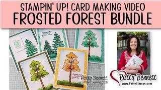 Frosted Forest bundle with Masks & Ink Blending - Stampin Up Online Exclusive