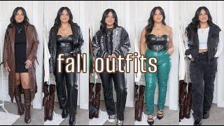 FALL OUTFITS TRY ON HAUL  FASHION NOVA