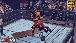 WWE 2K24 - Booker T vs. Batista - No Holds Barred Match  PC 4K60