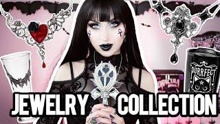  GOTH JEWELRY COLLECTION  Massive Alchemy England Haul + Review + Alt Home Decor  Vesmedinia