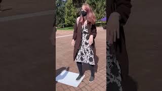 Trans Woman Harasses Right-Wingers On Campus #shorts #tiktok #lgbtqia