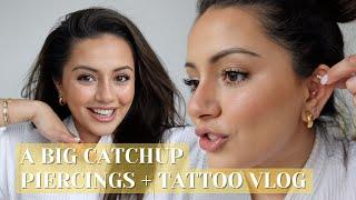 LETS CATCH UP + TATTOOS & PIERCINGS + LONDON VLOG  KAUSHAL