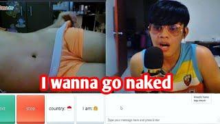 Indonesian girl goes naked on Ometv  Ep.1